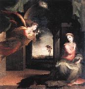 BECCAFUMI, Domenico The Annunciation  jhn Sweden oil painting reproduction